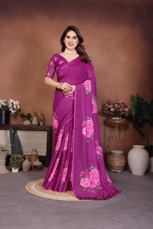 Vasthrlay Elegance Printed Lightweight Festive