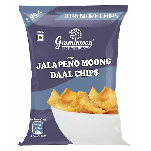 Graminway Healthy Snacks Diet Moong Chips