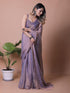 Vasthrlay Lavender Unstitched Saree