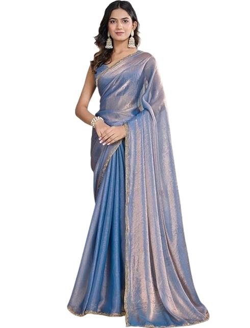 Vasthrlay Chiffon Embellished Ethnic Wear