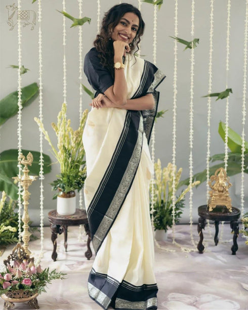 Vasthrlay Purple Kanjivaram Saree