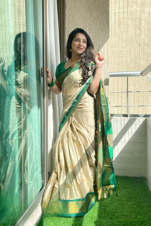 Vasthrlay Kanjivaram Lichi Blouse Ethnic Wear