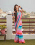 VasthrlayGeorgette Sequence Unstitched Multicolour Free Ethnic Wear