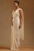 Vasthrlay Mustard Organza Solid