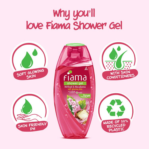 Fiama Shower Gel With Patchouli & Macadamia