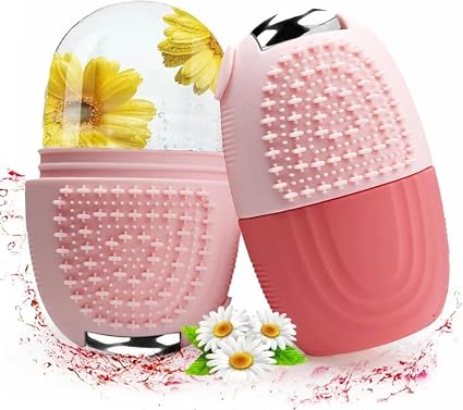Inovera (Label) Ice Massager for Face - Silicone Reusable Facial Roller