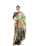 Vasthrlay Kanjivaram Blouse Traditional Pistablue