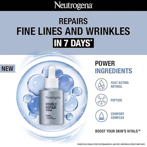 Neutrogena Visible Repair Retinol Serum