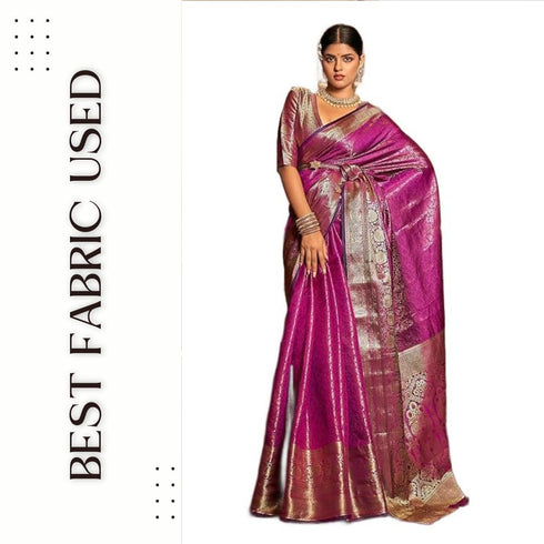 Vasthrlay Kanjivaram Included Traditional Occasions Saree