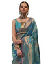 Vasthrlay Exquisite Traditional Intricate Gold Tone Saree