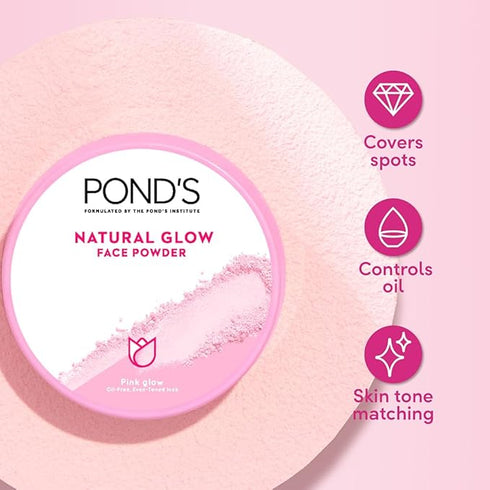 Ponds Oil Free Natural Glow Loose Face Powder