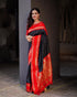 Vasthrlay Black Kanjivaram Saree