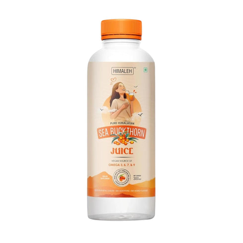 Himaleh Sea Buckthorn Juice 300ml Cold Pressed Makes 50 Glasses