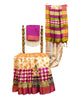 Vasthrlay Tussar Printed Conrast