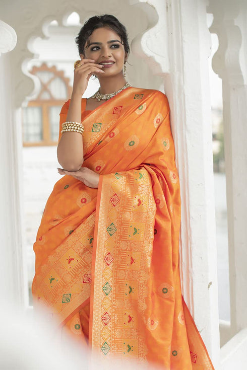 Vasthrlay Wine Jacquard Saree