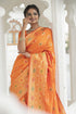 Vasthrlay Wine Jacquard Saree
