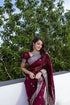 Vasthrlay Kanjivaram Unstitched Saree