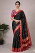 Vasthrlay Traditional Matching Unstitched Orangeblack