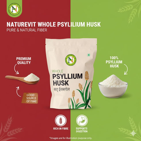 NatureVit Psyllium Whole Husk