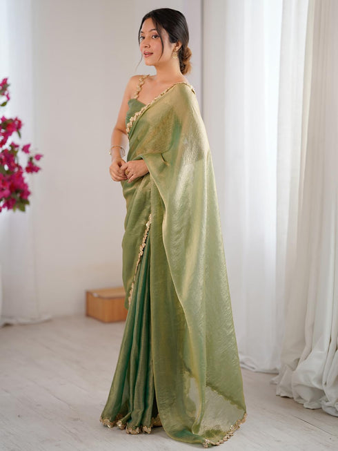 Vasthrlay Sequence Embroidery Unstitched Ab Ethnic Wear