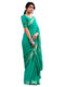 Vasthrlay Chiffon Jacquard Unstitched Black Saree