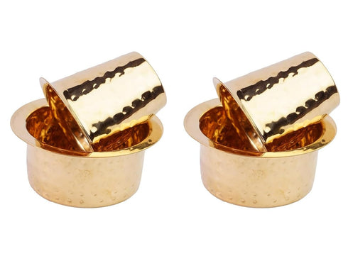 Brass Dabara Tumbler Coffee Cups 150ml