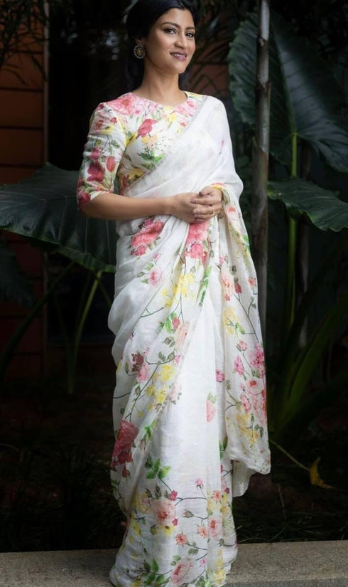 Vasthrlay Floral Printed Lightweight Elegant