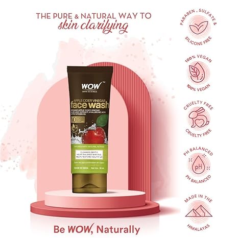 WOW Skin Science Apple Cider Vinegar Face Wash 100ml