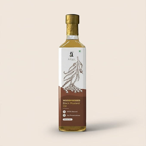 Adya Woodpressed Black Mustard Oil