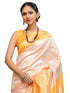 Vasthrlay Special Weaving Unstitched White Saree