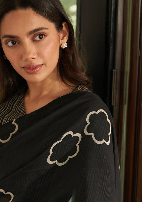 Vasthrlay Lightweight Linen Blend Contrast