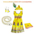 Krishna and Radha Dress For Kids With Accessories Mukut