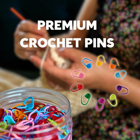 Crochet Stitch Markers (Pack of 15 Pcs)