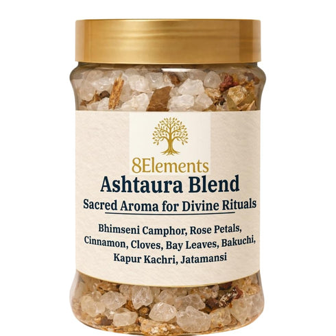 Ashtaura Bhimseni Camphor Blend With 8 Sacred Herbs
