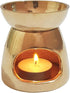 Brass Oil Burner with Candle for Diffuser Oils for Stress Relief