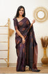 Vasthrlay Kanjivaram Unstitched Saree