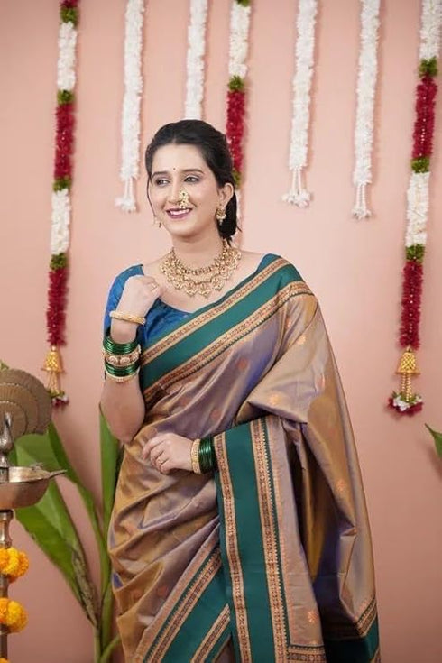 Vasthrlay Kanjeevaram Traditional Wedding Banarasi Unstiched