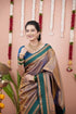 Vasthrlay Kanjeevaram Traditional Wedding Banarasi Unstiched