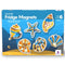 TOYKRAFTT DIY Seashell Fridge Magnet Making Kit for Kids