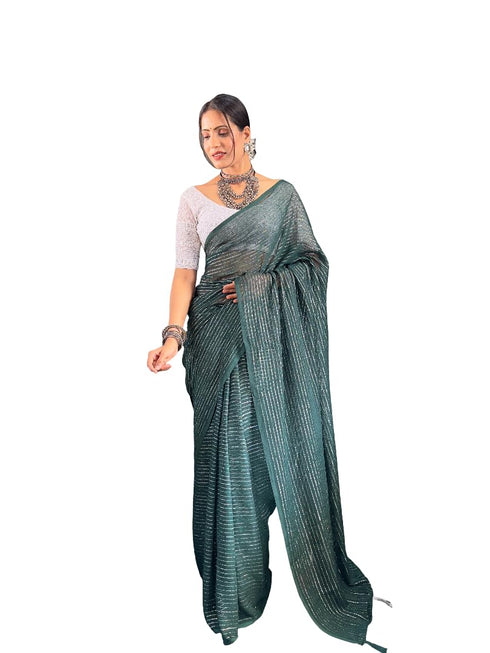 Vasthrlay Chiffon Rimzim Designer Chikankari