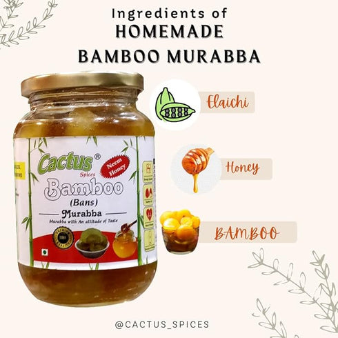 Cactus Spices Bamboo | Bans Murabba with Neem Honey