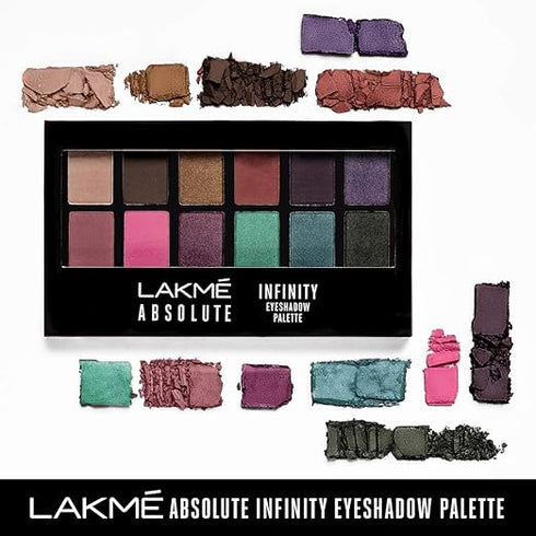 Lakme Absolute Infinity Eye Shadow Pallete | Midnight Magic