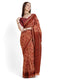 Vasthrlay Cotton Printed Mulmul Blue Saree
