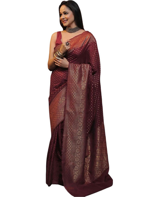 Vasthrlay Banarasi Kanjivaram Unstitched 3730s388n Rani