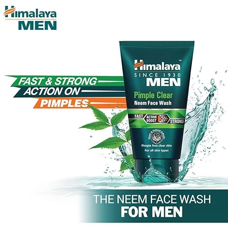 Himalaya Men Pimple Clear Neem Face Wash