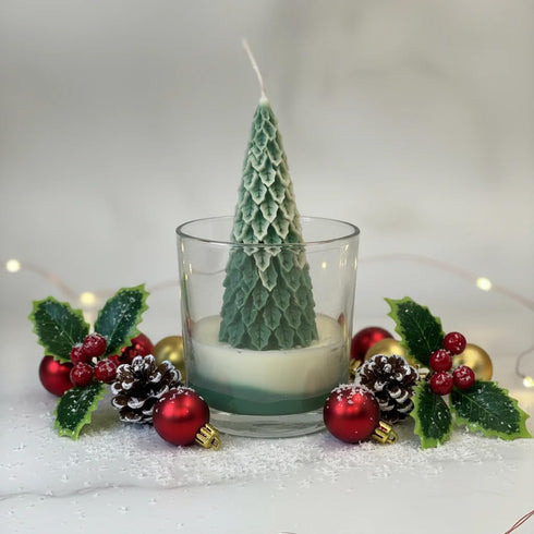 Christmas Tree Candle