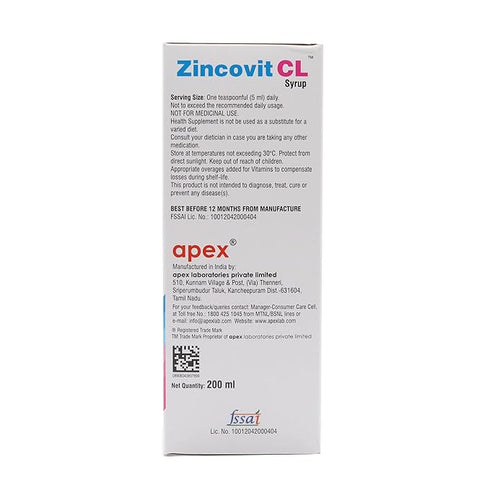 Zincovit CL Syrup