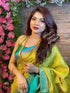 Vasthrlay Traditional Kanjivaram Blouse Turquoise