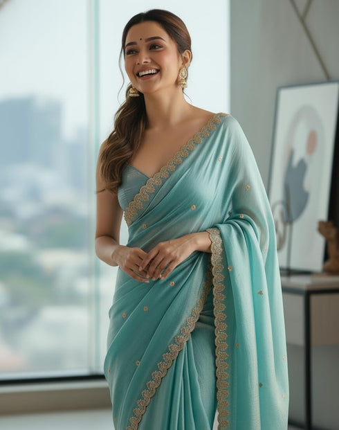 Vasthrlay Lightweightsaree Traditional Piece Az Ys Aarini Ethnic Wear