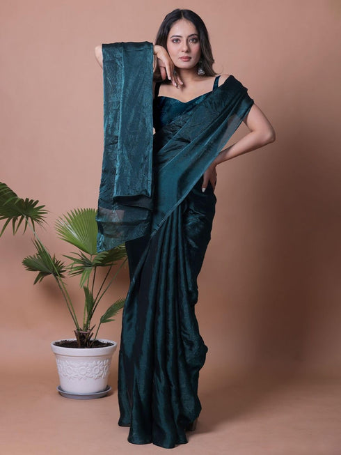 Vasthrlay Lavender Unstitched Saree